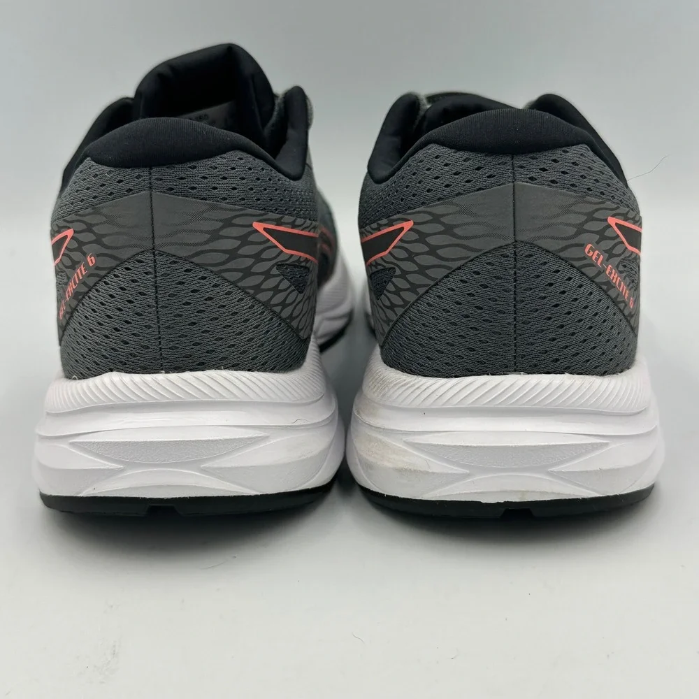 ASICS‎ GEL-Excite 6 Shoes Running Steel Grey Papaya Women 9 Athleisure Run Core